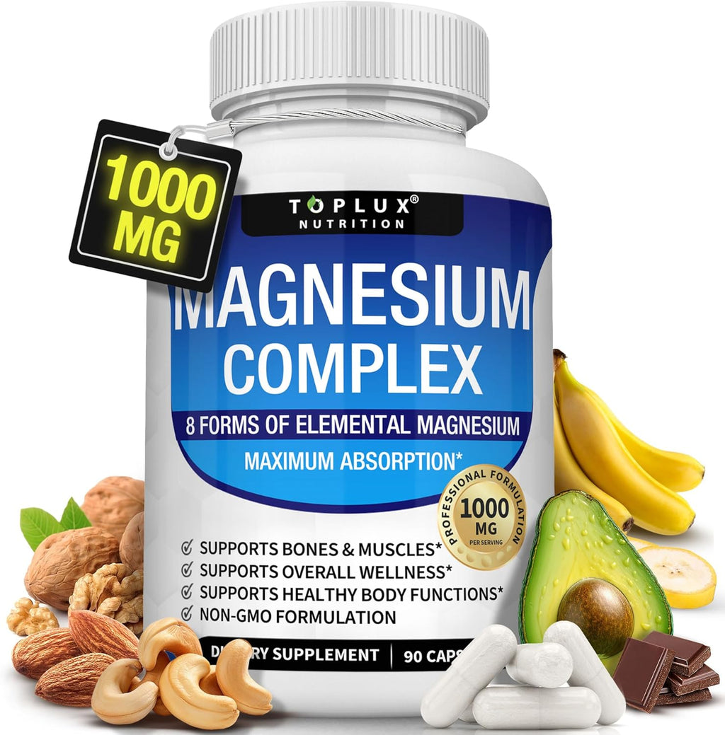 Magnesium Complex Toplux 90 Cápsulas