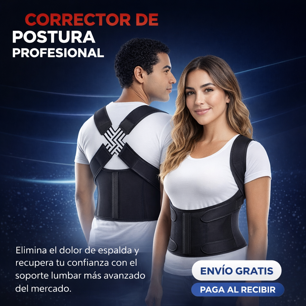 Corrector De Postura Entrelazado 